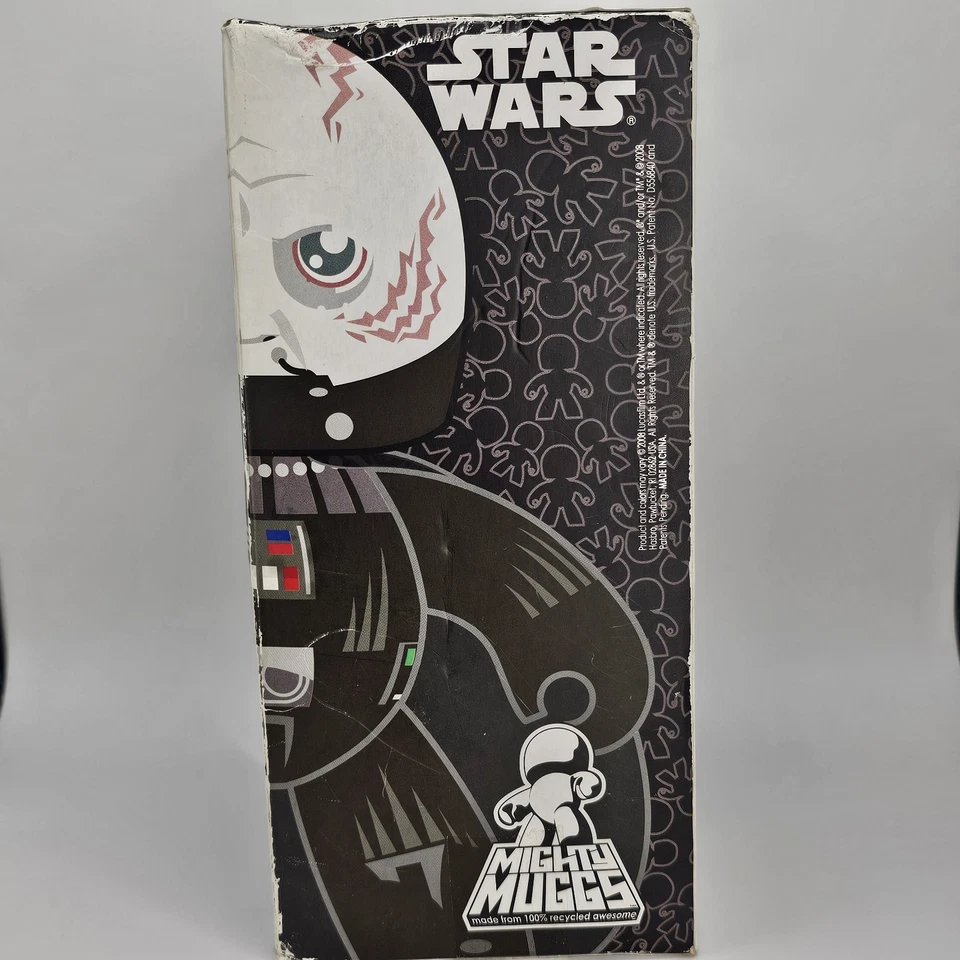 Figura de Darth Vader sin máscara Mighty Muggs Star Wars, 2008 Foto 4 de 4