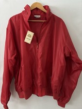NWT Vintage Izod Club Mens Jacket XXL Red Ful...
