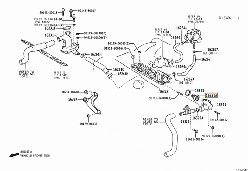 Genuine Camry MCV36 MCV31 Celica ZZT231 ZZT230 3.3 3.0 1.8 Thermostat - Picture 16 of 20