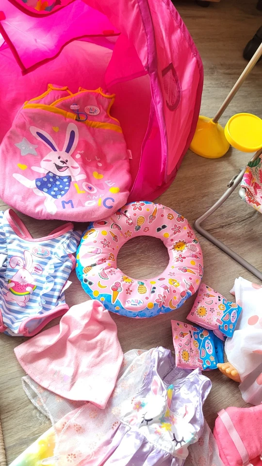 Baby Born Puppe 43cm mit viel Zubehör Zapf Creations - Bild 4 von 4