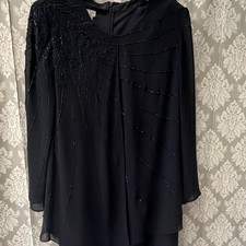 Jean De Lys Navy Dress Suit Size 20 Mother of the Bride Lot #10