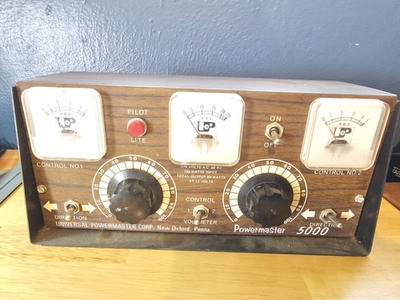 #ad PLEASE READ AS IS Universal Power Master 5000 Multi Control Train Transformer $69.95