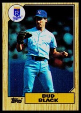 1987 Topps #669 Bud Black - EX