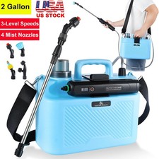 Rechargeable Electric Garden Plant Sprayer 8L Battery Powered Sprayer 4 Nozzles