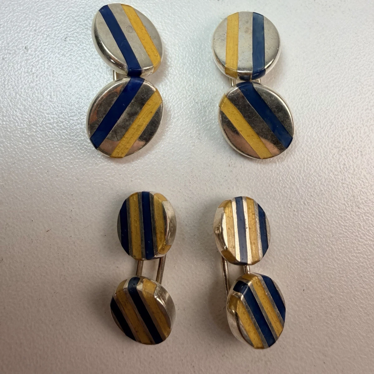 Ralph Lauren シルバー925 オーバル型カフリンクス Ralph Lauren Sterling Silver Cufflinks for Men for sale | eBay