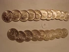 1964 Kennedy BU Roll of 20 Silver HALF DOLLARS 90% Silver