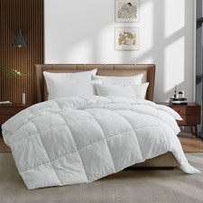 HOTEL Basic Solid Down Alternative Duvet Insert Lightweight Hot Sleepers