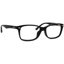 Ray-Ban Eyeglasses RB 5228F 2000 Polished Black Square Frame 55 17 140
