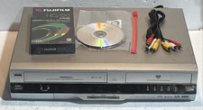 Toshiba Hi-Fi VCR DVD Recorder Combo D-VR4SU RCA Cables No Remote Tested Works