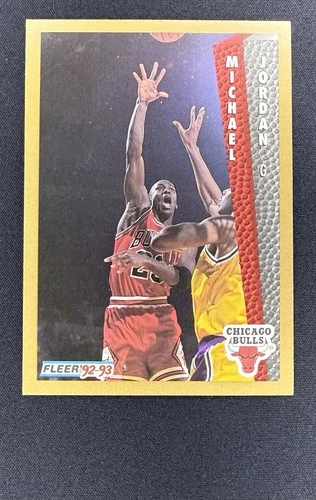 Michael Jordan 1992-93 Fleer #32 Chicago Bulls