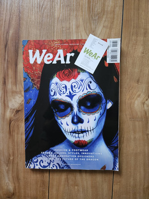 Rare WeAr Global Magazine 3/12 Fashion WorkBook Dia De Muertos Cover Sylvia Ji