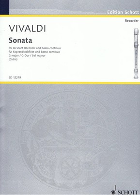 Antonio Vivaldi | Sonate G RV59 | from Il Pastor Fido | Buch | EAN 9790220114687