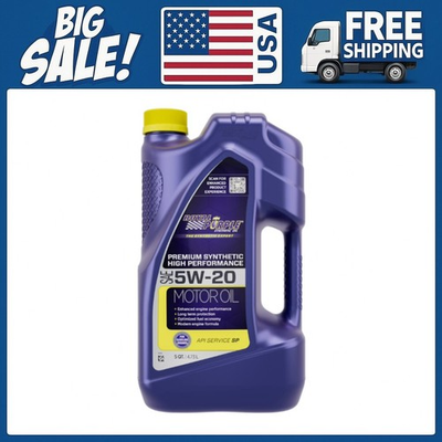 #ad #ad Royal Purple High Performance Motor Oil 5W 20 Premium Synthetic Motor Oil 5 QT $32.68