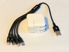 Genuine Apple 12W USB Power Adapter for iPhone, iPad  USB Cables