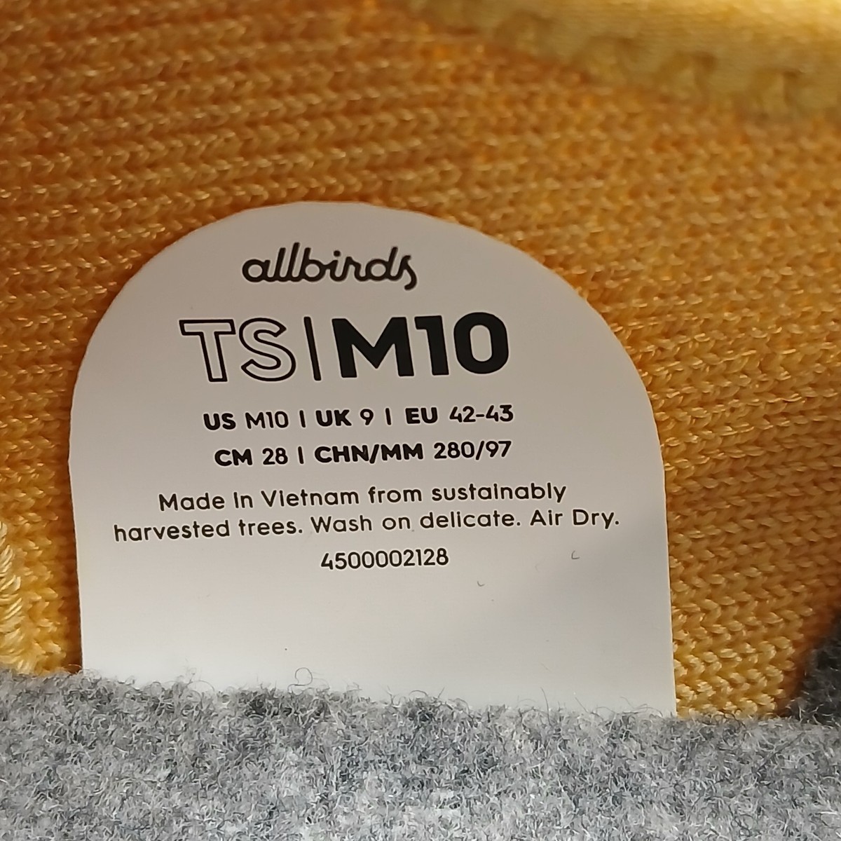 Allbirds Tree Skipper Casual Shoes Mens US 10 Orange White Mesh Low Top Lace Up NEW ALLBIRDS TREE SKIPPER FLASH ORANGE SHOES CASUAL LACES  main image 2