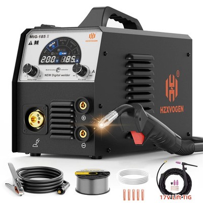 185A 4-in-1-Schweißgerät ARC MMA/Gas MIG/Gasless MIG/LIFT WIG Multifunktions-neu