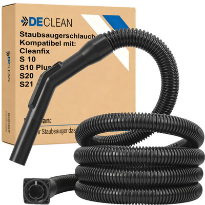 3m Staubsaugerschlauch Schlauch kompatibel mit Cleanfix S10 / plus S20 S21 SW15