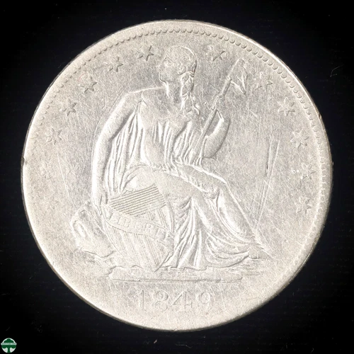 1849-O Seated Liberty Half Dollar — photo from the most recent tracked eBay sale