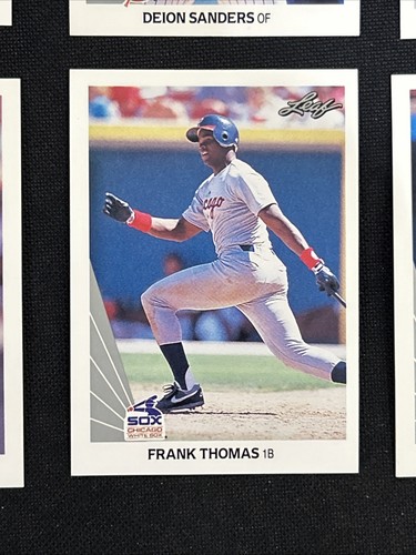 Juego completo de béisbol LEAF 1990 como nuevo 1-528 Thomas, Walker, Sosa RC Griffey Jr *2 - Imagen 7 de 23