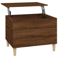 Couchtisch Braun Eichen-Optik 60X44,5X45 Cm Holzwerkstoff