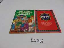 Vintage 1981 Atari 2600 Catalog Program Cartridge details Set of 2
