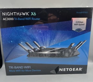 Netgear Nighthawk X6 AC3000 Tri-bande WiFi Routeur R7850 - Scellé