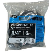 Southwire 55189307 Ultra-Whip 3/4 Inch x 6 Ft Non-Metallic Liquidtight Whip NEW