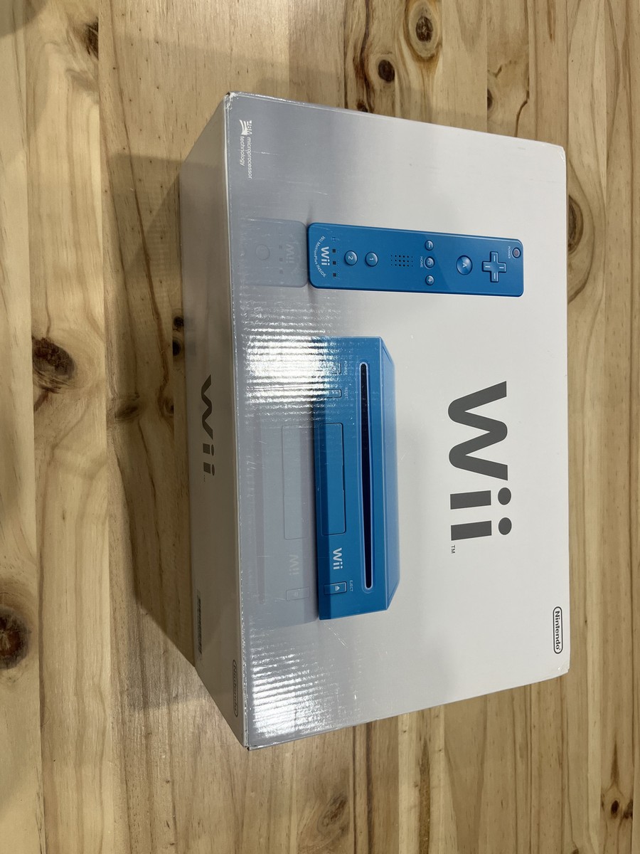Nintendo Wii RVK S BAAG USZ Limited Edition Console - Blue for