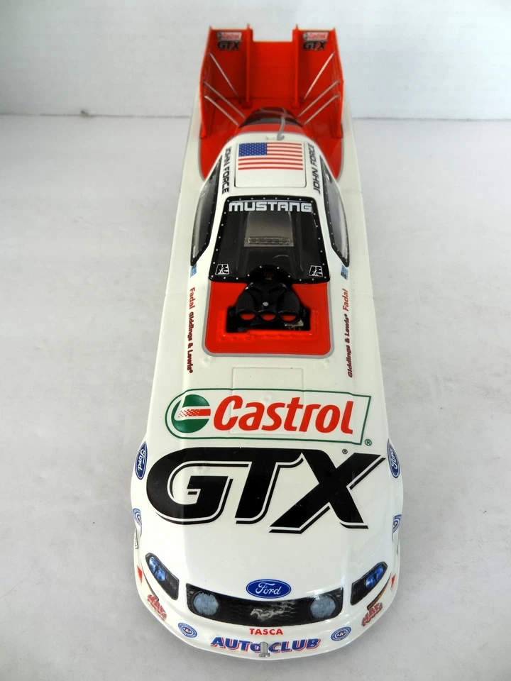 Action John Force 2006 Castrol GTX Funny Car Mustang 1/24 Diecast AUTOGRAFIADO Foto 4 de 4