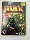 The Incredible Hulk Ultimate Destruction (Microsoft Xbox, 2005) No Manual