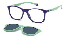 POLAROID KIDS PLD 8054/CS RNB BLUE GREEN 47/16/130 JUNIOR Sunglasses