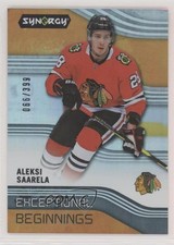 2019 Upper Deck Synergy Exceptional Beginnings Orange 66/399 Aleksi Saarela z6b