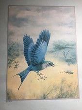 Peter Fogarty Wildlife Artist Limited Edition Signed 635/850 1977 Lithograph Art