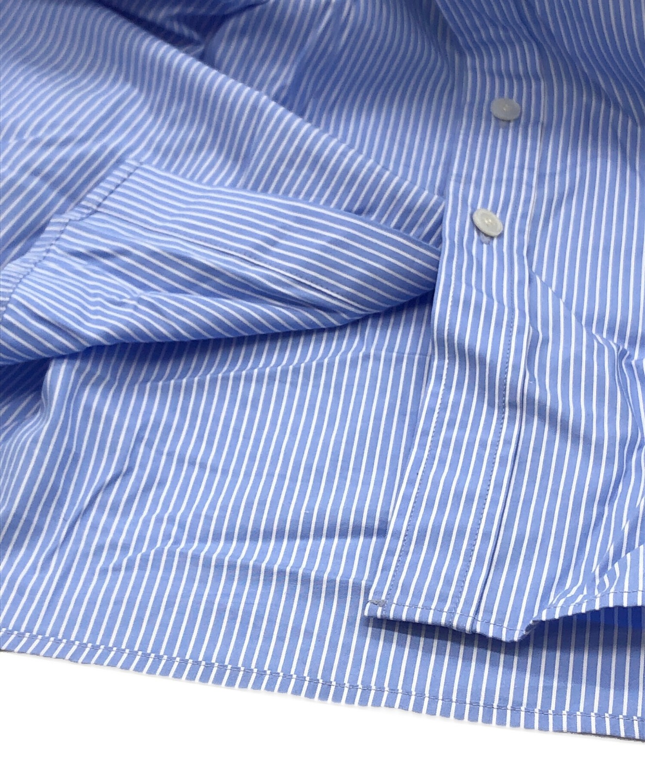 CLANE Logo Button-Down Basic Shirt/ Blue/ Size 1 - image 5