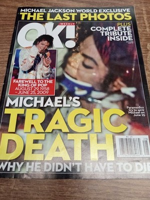 Michael Jackson The Last Photos of Tragic Death - OK! OK Weekly Magazine 2009