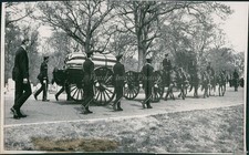 1971 Arlington National Cemetery Bowie Kuhn William Eckert Funeral 6X10 Photo