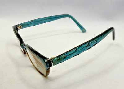 KLIIK DENMARK FRAMES ONLY EYEGLASSES 503 95 BLUE TEXTURE 49-16-135