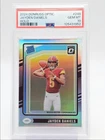 JAYDEN DANIELS 2024 DONRUSS OPTIC RATED ROOKIE HOLO  PRIZM F RC PSA 10 Q0004