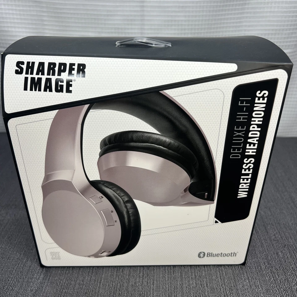 New Sharper Image SBT665 Deluxe Hi-Fi Wireless Bluetooth Headphones 2018 - Image 2 of 4