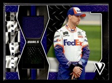 2019 Panini Victory Lane #DS-DH Denny Hamlin tire patch card