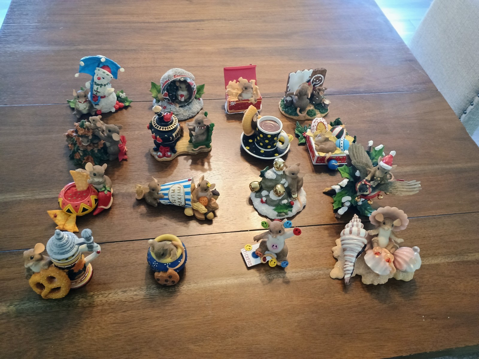 Charming Tails Collectible Figurines- Lot of 43 No Boxes