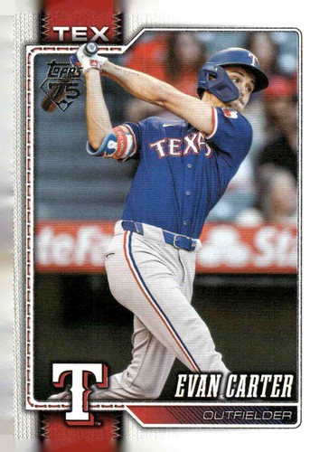 2026 Topps #110 Evan Carter | Baseball Card