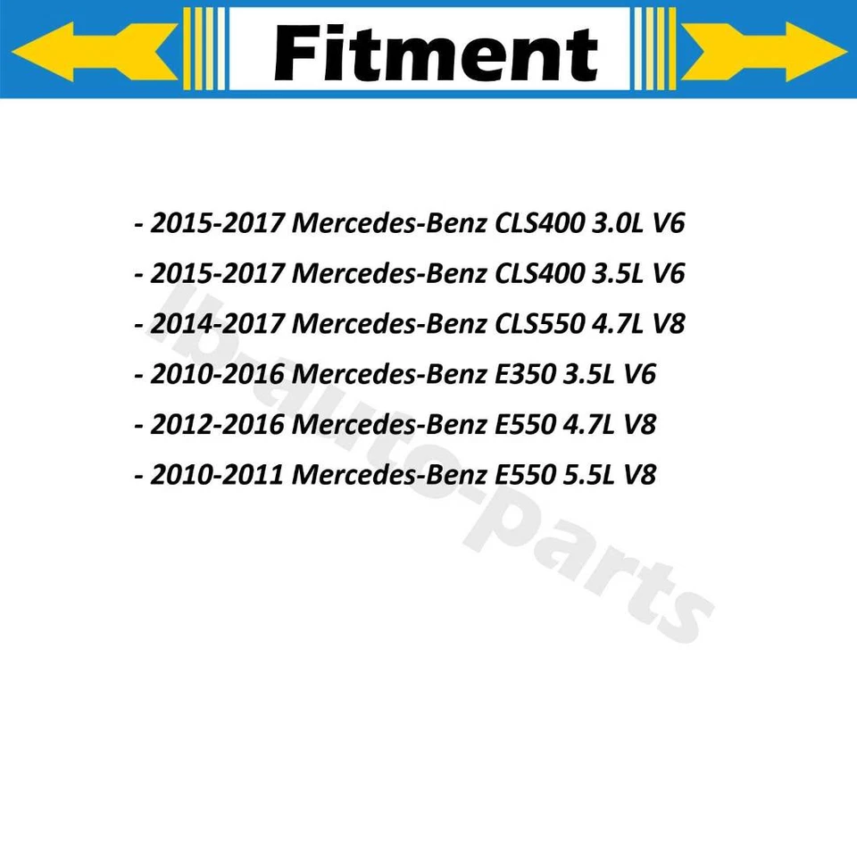 2x Manguera de freno delantera para Mercedes-Benz E350 2010-2016 Foto 2 de 4