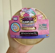 Crazy Fun RMS The Original Mystery Dumpling Squishy Purple Holographic SEALED