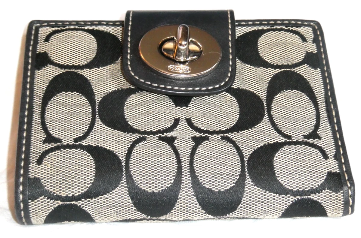 小物 vintage coach signature BifoldWallet 25+ Coach Canvas Wallets for Women with Vintage for sale | Updated