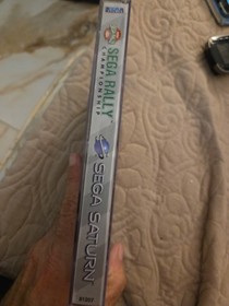 Sega Rally Championship International Rally Sega Saturn 1995 W/ Manual And Case
