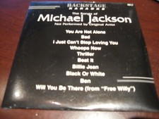 BACKSTAGE KARAOKE 9817 MICHAEL JACKSON CD G SEALED on sale