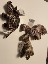 Walt Disney World Plush Dinosaur 7" With Tags 3 piece set t rex, walt disney sto