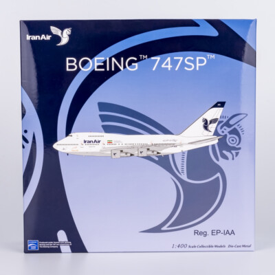 1:400 NG Models Iran Air Boeing 747SP Last Flight EP-IAA Diecast