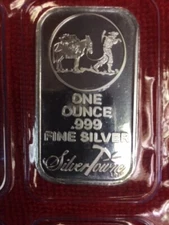 **FREE SHIPPING** PROSPECTOR 1 Troy OZ .999 Fine Silver SILVER TOWNE